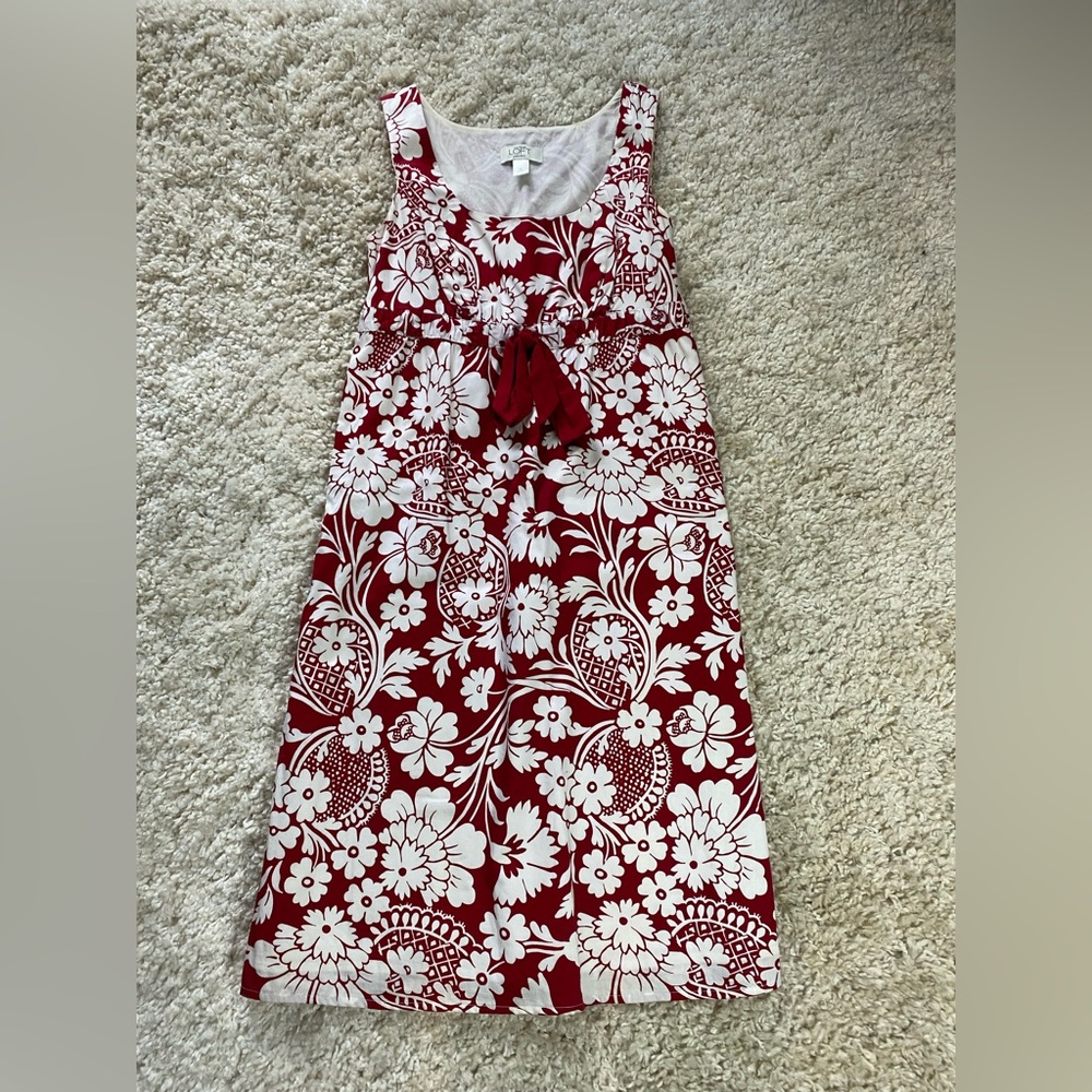 Loft Summer Floral Dress Size 2